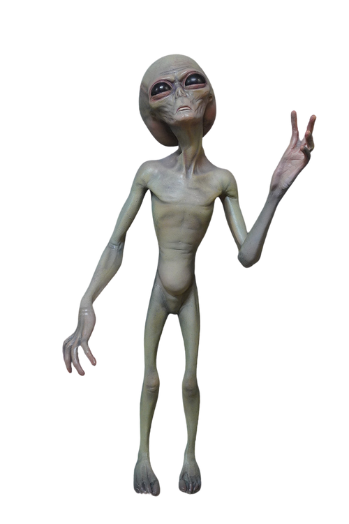 Alien Visitor Poseable Prop